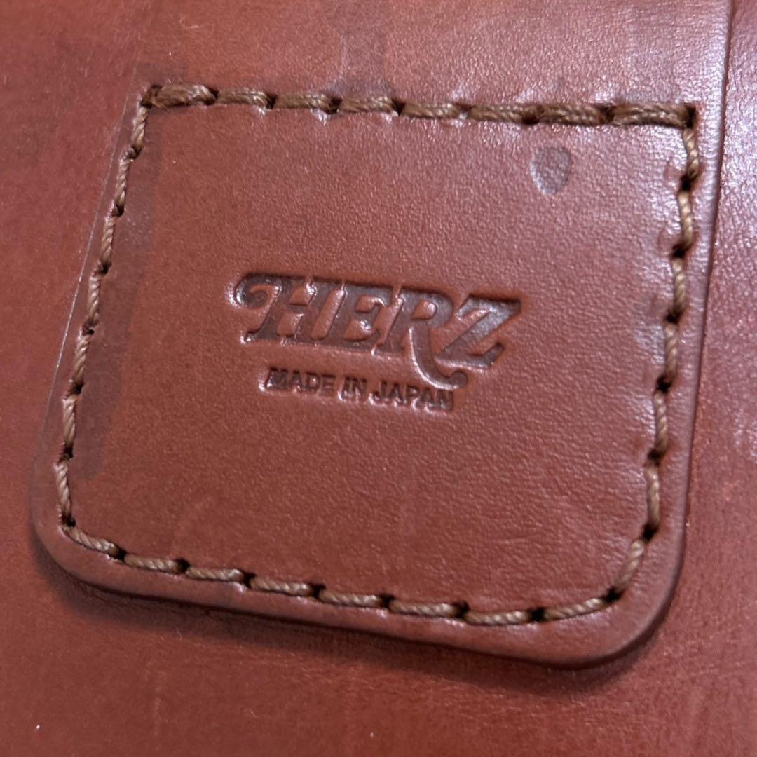 C332/HERZ ヘルツ バッグ ブラウン レザー 2way ビジネス