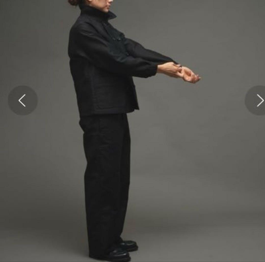 極美品　ルサンパレイユ　コットン　モールスキン　ダブル　カバーオール　36