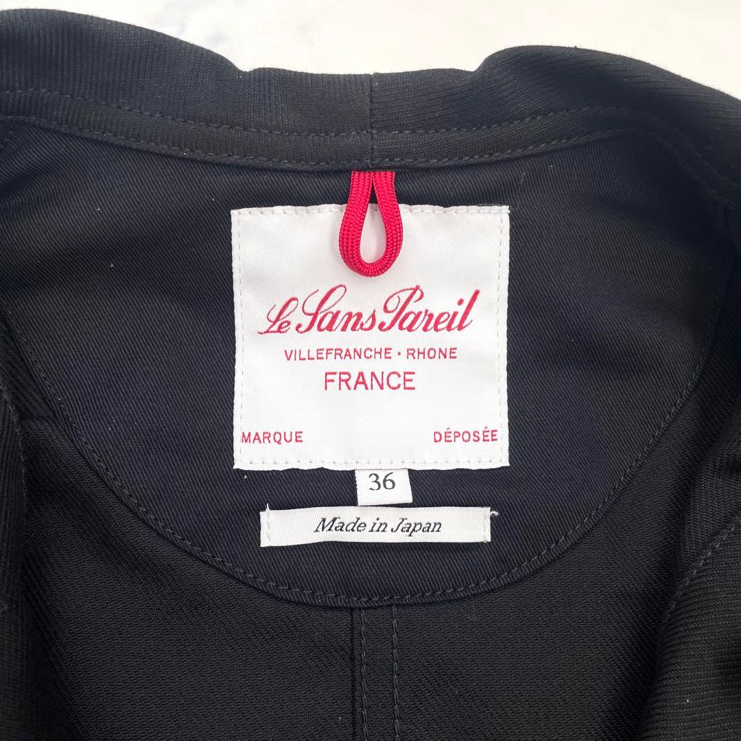 極美品　ルサンパレイユ　コットン　モールスキン　ダブル　カバーオール　36