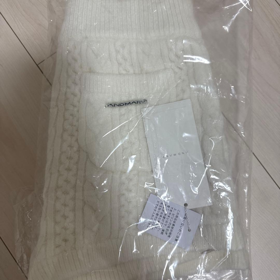 パンツ Mary knit pants ivory andmary