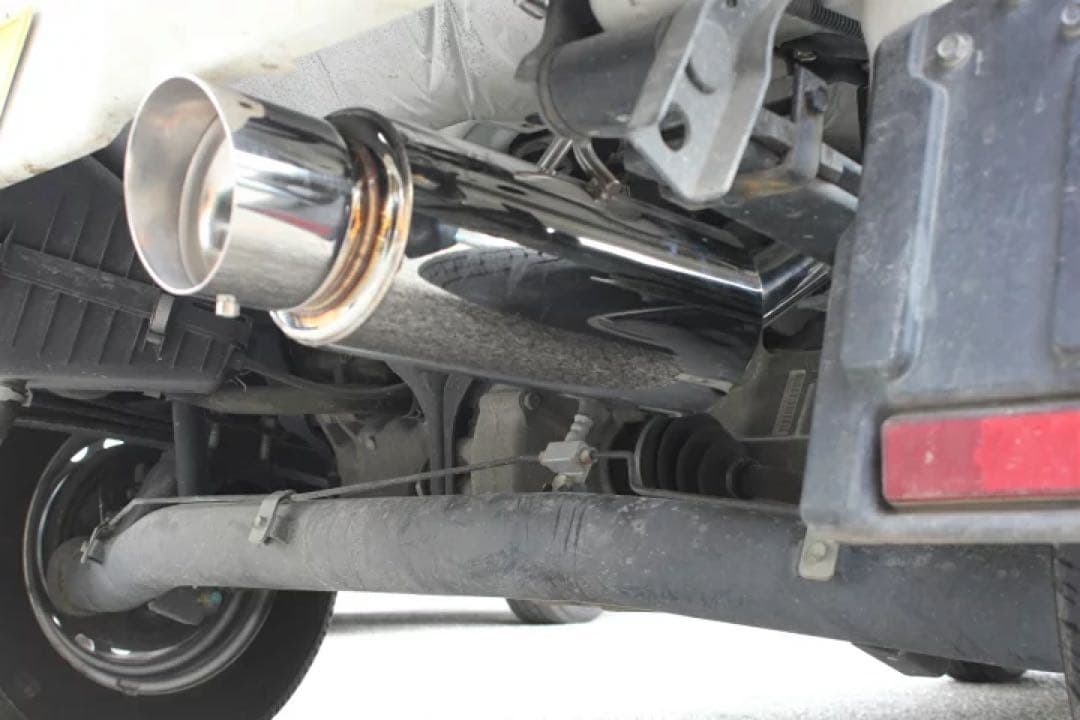 専用Bluefin ホンダ アクティ トラック ステンレス 砲弾型 車マフラー