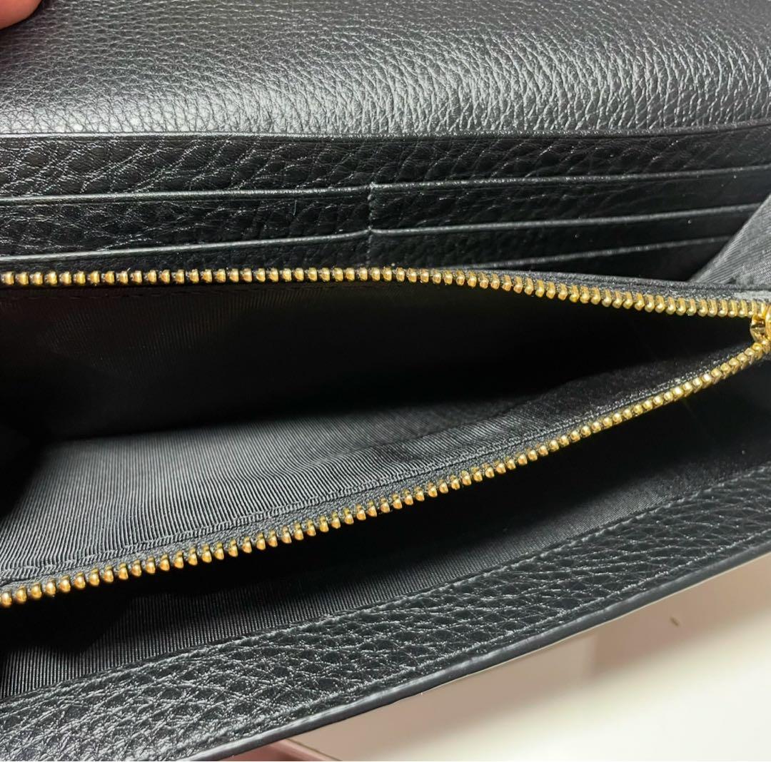 GUCCI GGエンブレム コンチネンタルウォレット