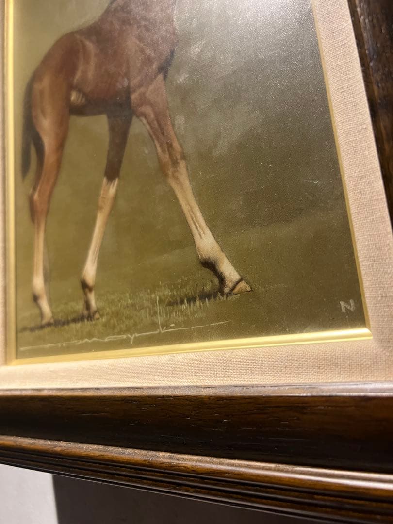 精密写実画　長瀬智之【麗姿】　肉筆油彩画　直筆サインあり