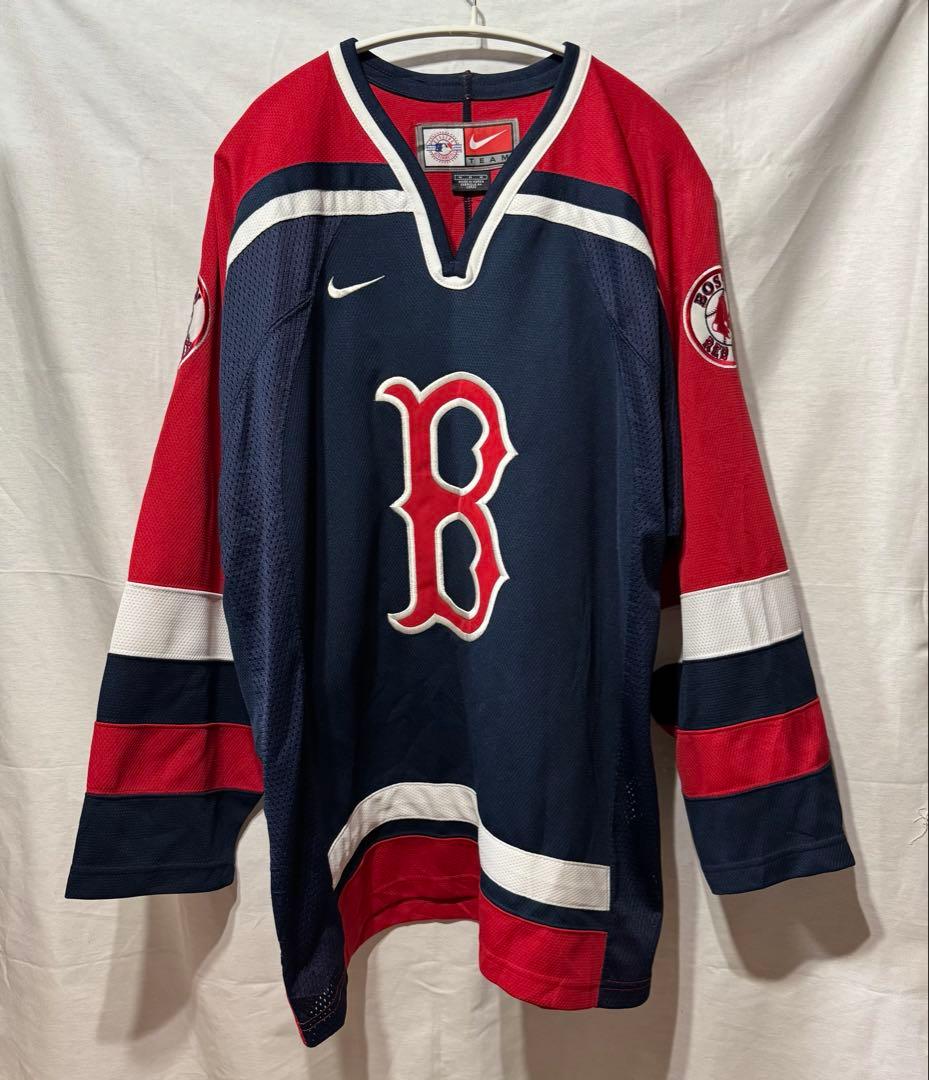 NIKE ナイキ ボストンレッドソックス MLB ホッケー 野球 シャツ