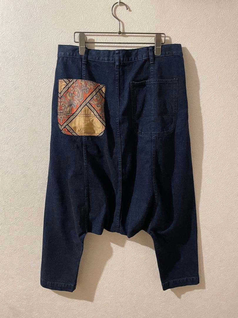 COMME des GARCONS スカーフ ポケット サルエル デニム