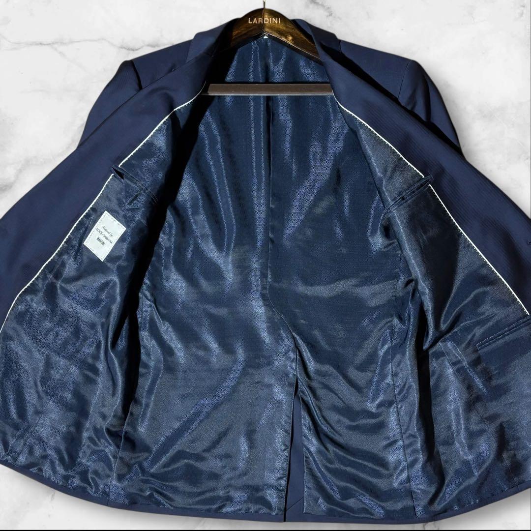極美品✨DOLCE&GABBANA 現行 tailored by スーツ 紺色