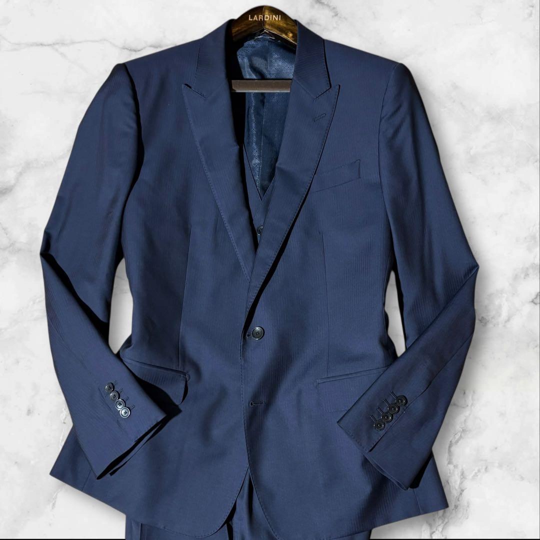 極美品✨DOLCE&GABBANA 現行 tailored by スーツ 紺色