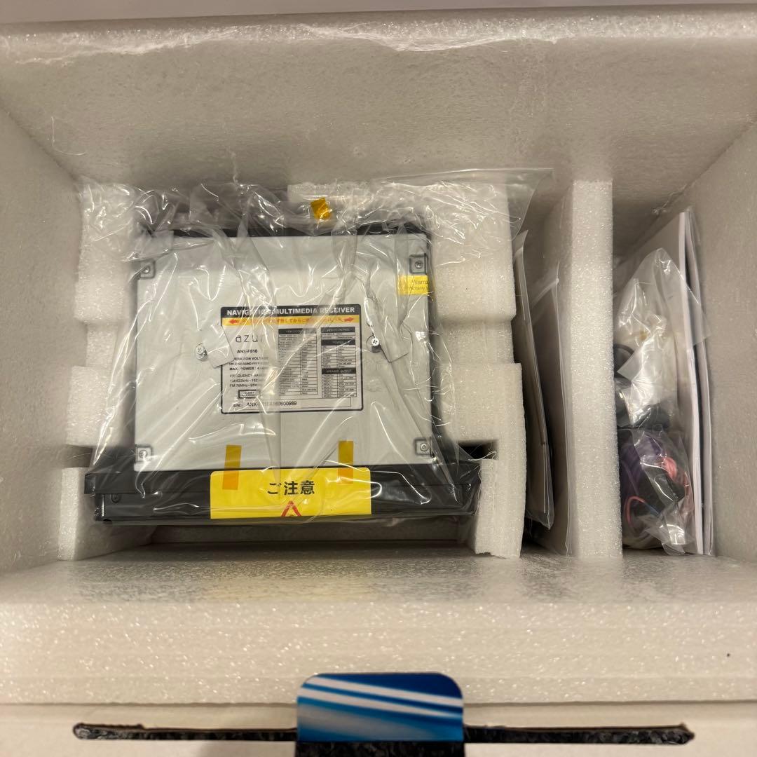 新品 未使用 9インチナビ azur ANX-F916 送料込 プリウス ノア等