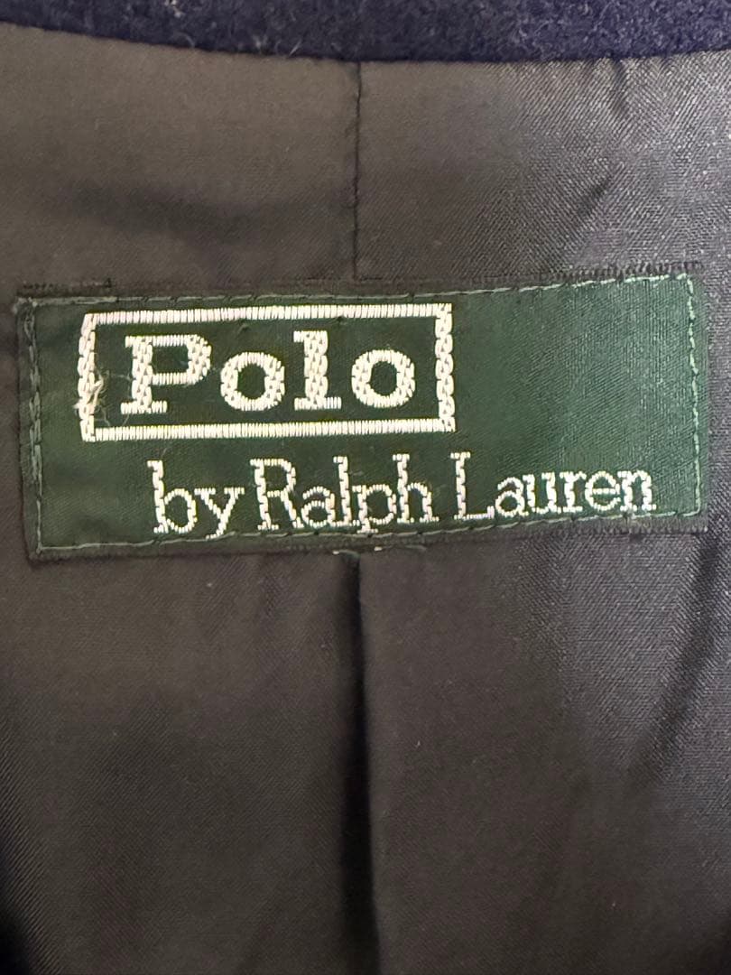 Polo by Ralph Lauren Pコート L ネイビー　90s〜00s