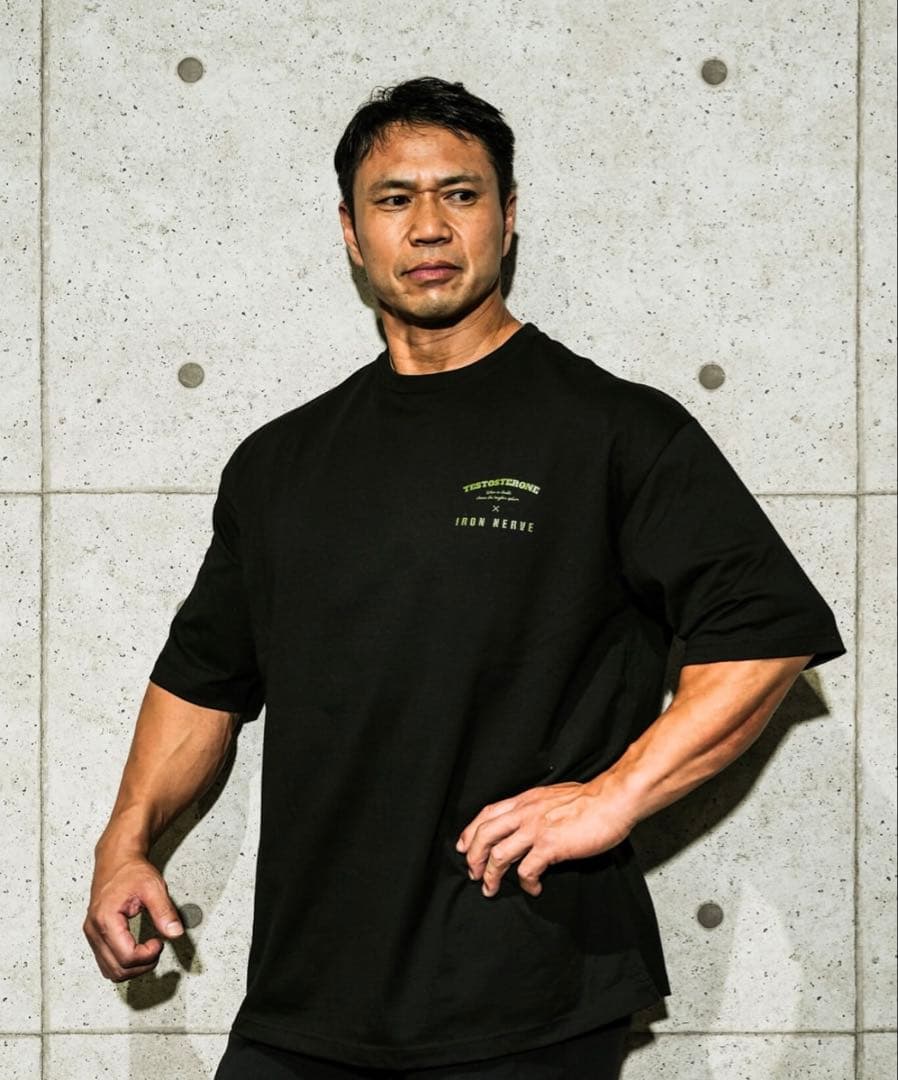 iron nerve testosterone tシャツ 扇谷 ジュラシック木澤