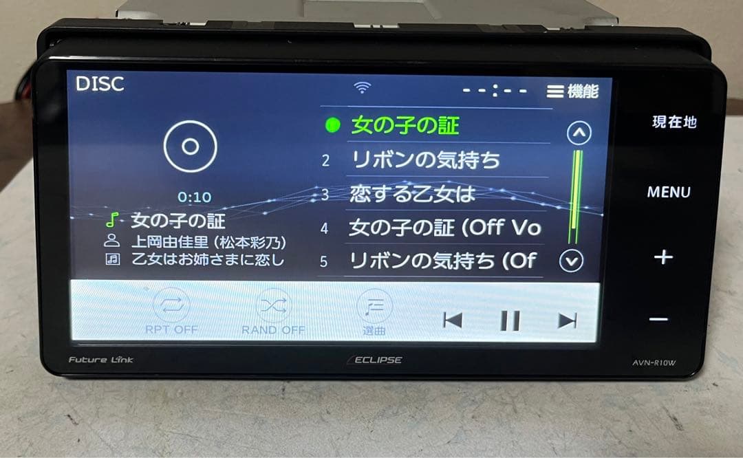 ECLIPSE製ナビ　AVNーR10W { R }