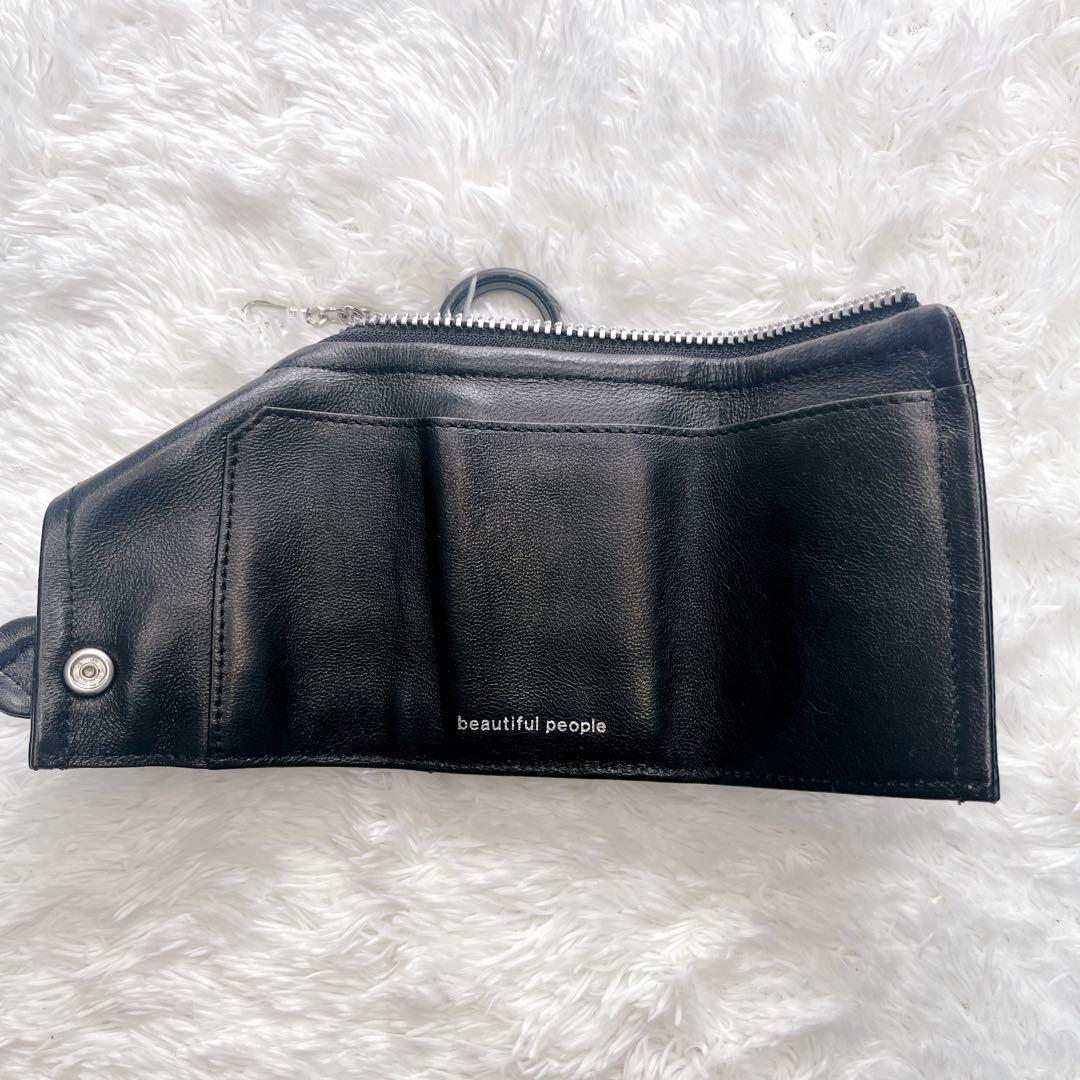 極美品✨beautiful people riders petit wallet