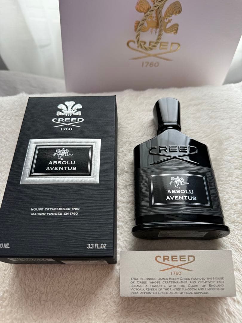 Creed Absolu Aventus 100ml伊勢丹購 入正規品ほぼ未使用