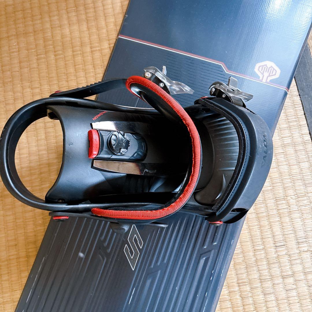 SALOMON サロモン amp スノーボード 154cm ビンディング付き