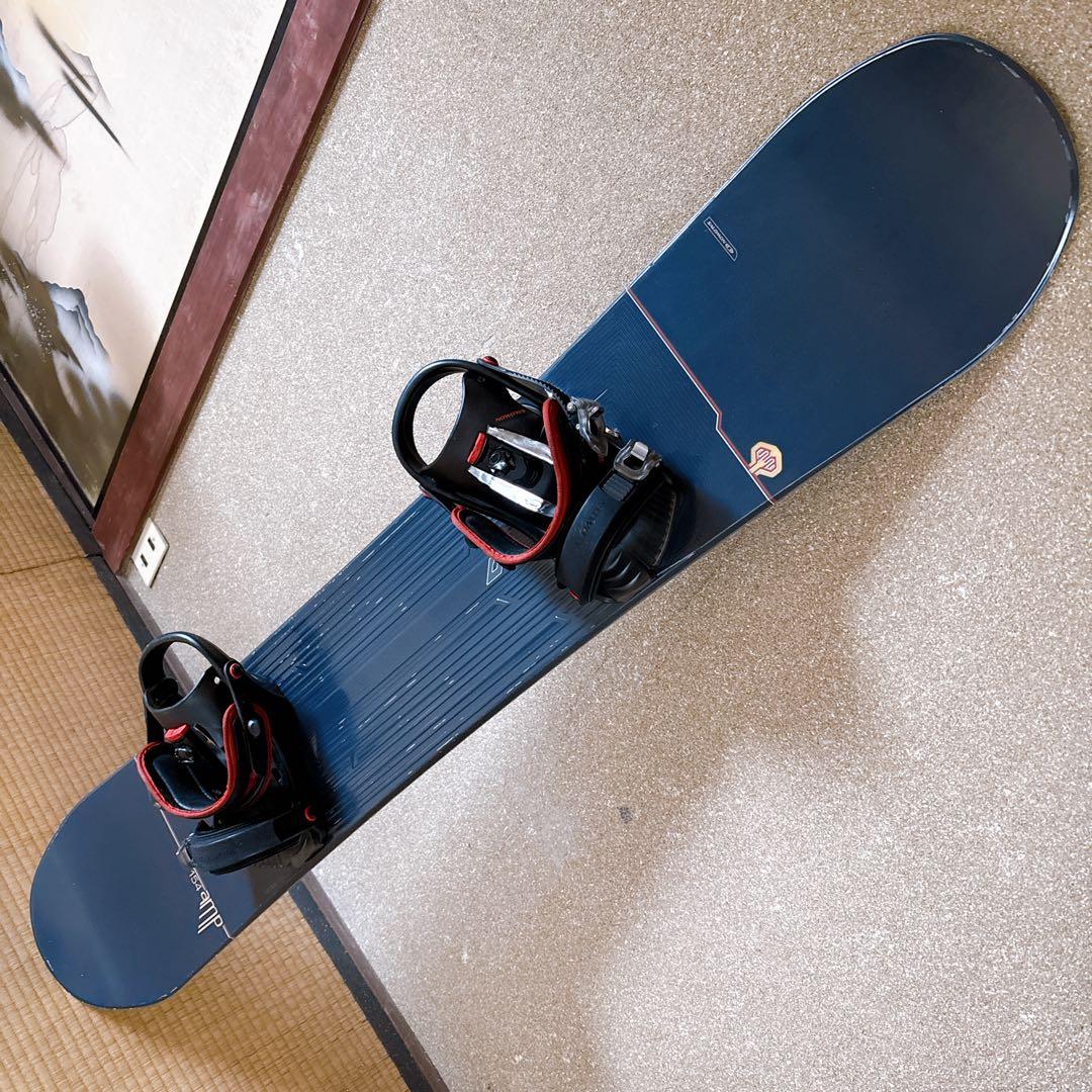 SALOMON サロモン amp スノーボード 154cm ビンディング付き