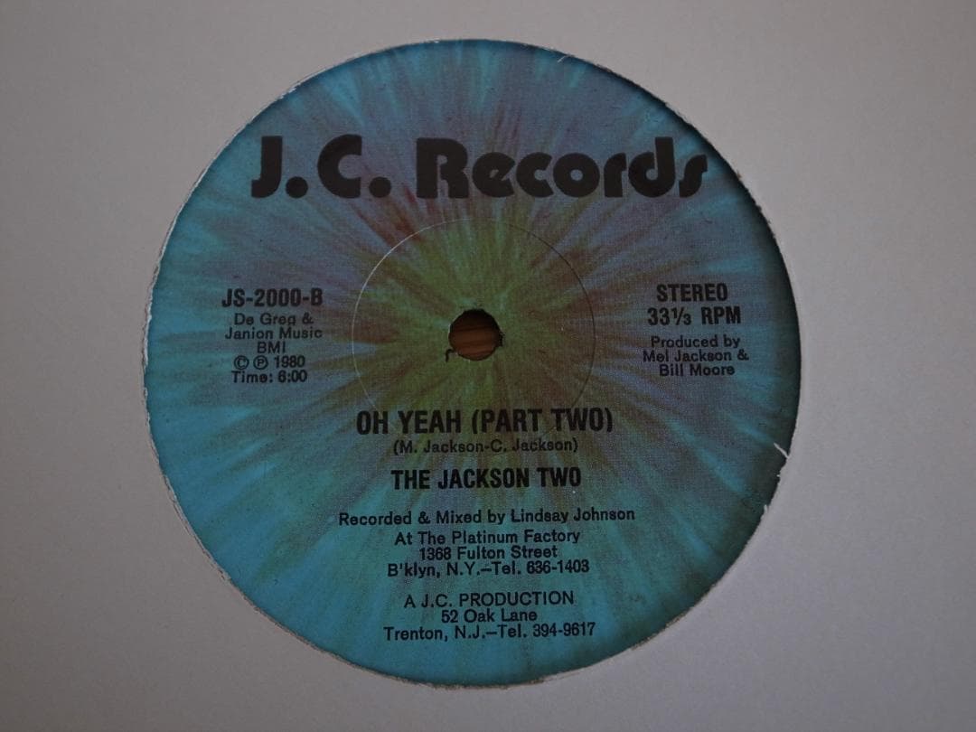 その他 THE JACKSON TWO / OH YEAH 12\"