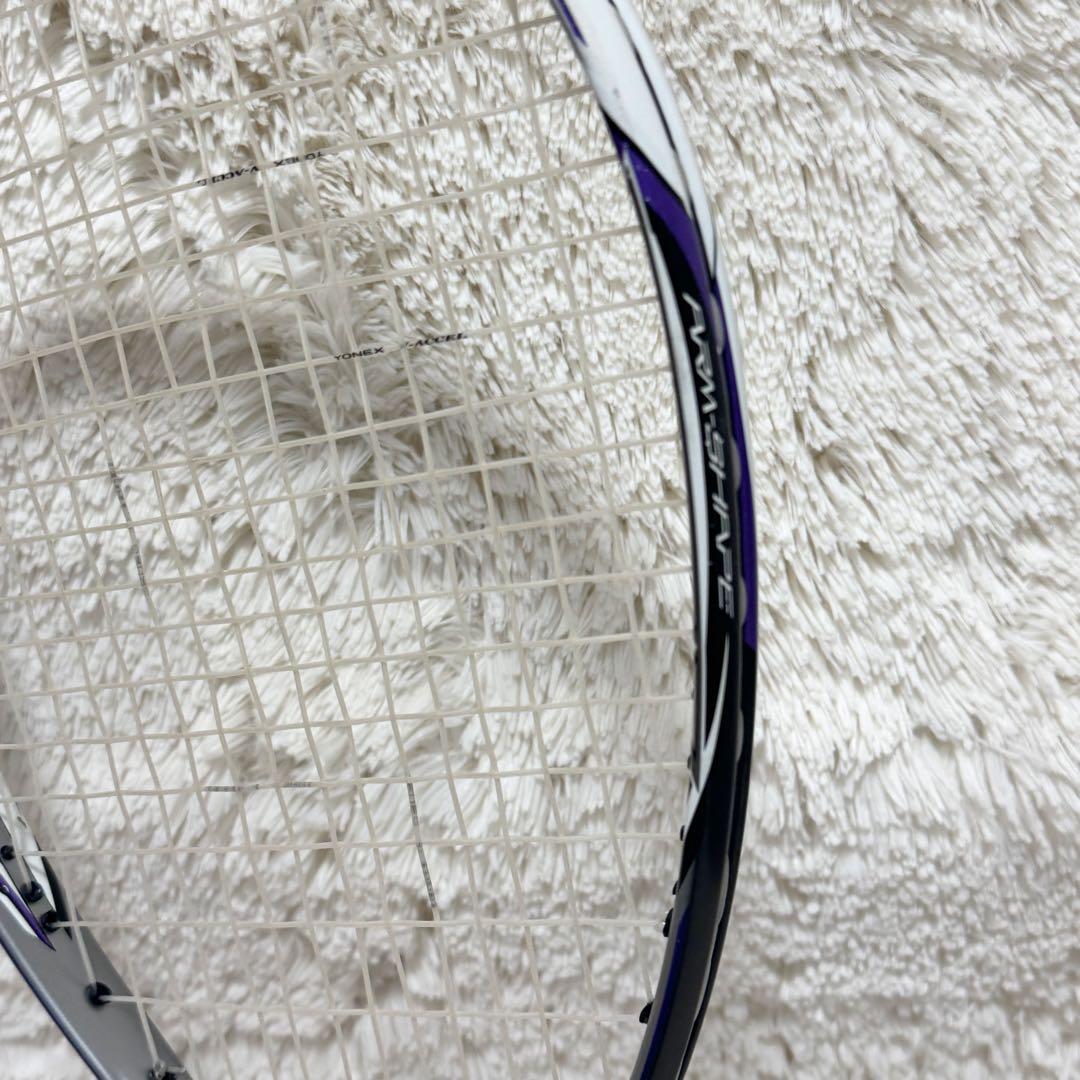 ナノフォース　8v ソフトテニス　ラケット　レボ　パープル