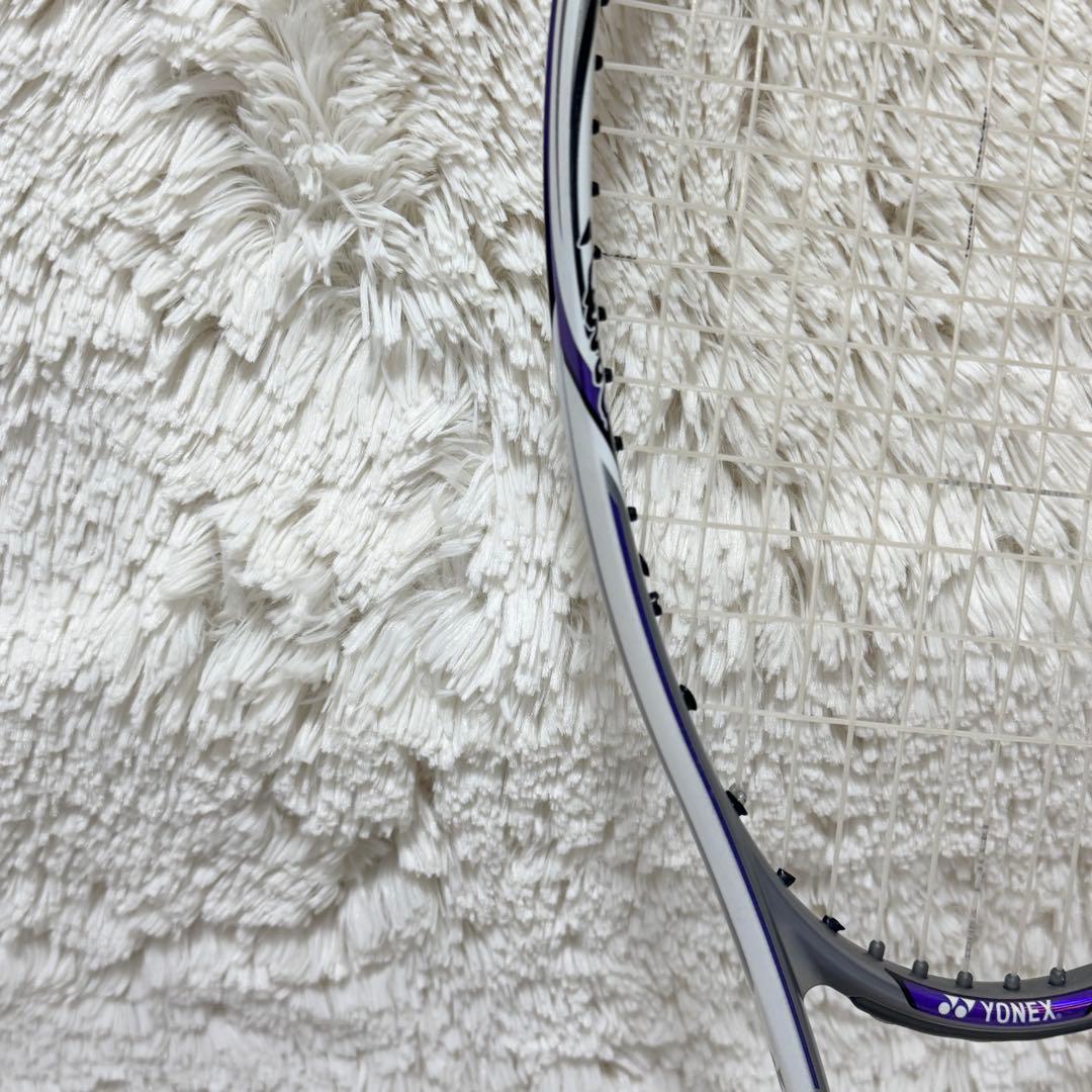 ナノフォース　8v ソフトテニス　ラケット　レボ　パープル