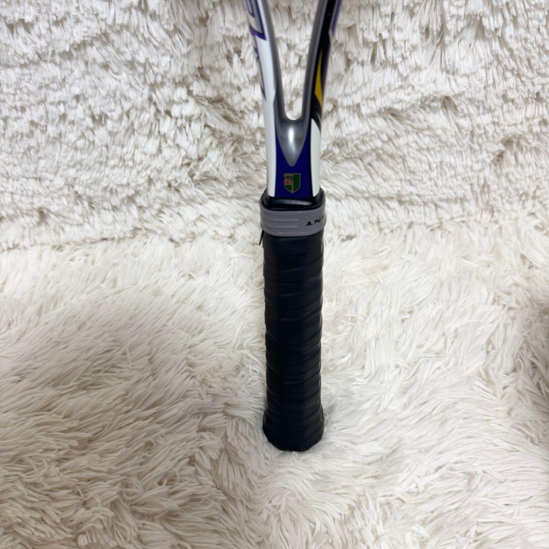 ナノフォース　8v ソフトテニス　ラケット　レボ　パープル