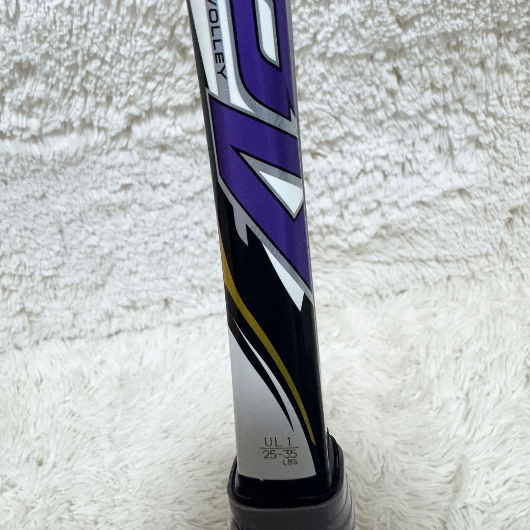 ナノフォース　8v ソフトテニス　ラケット　レボ　パープル