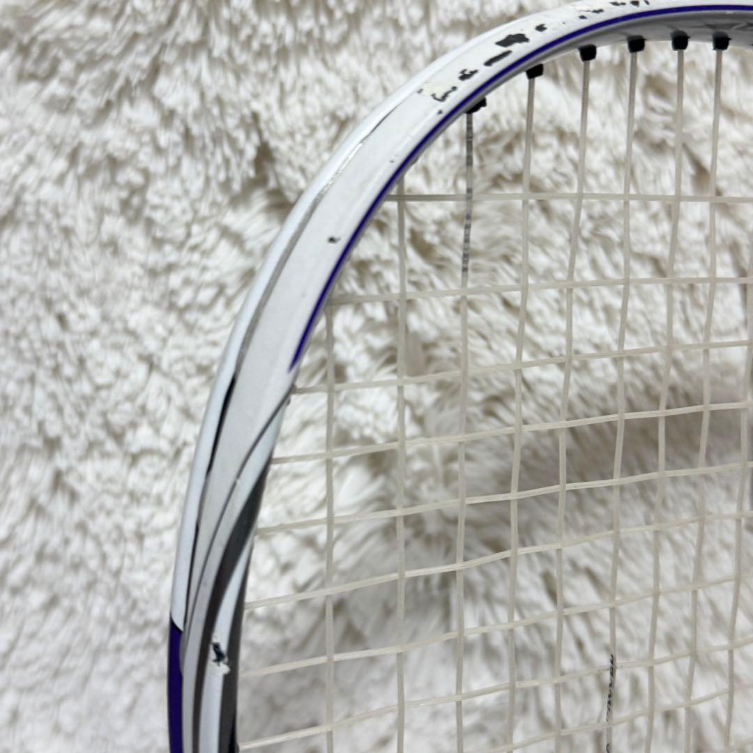 ナノフォース　8v ソフトテニス　ラケット　レボ　パープル
