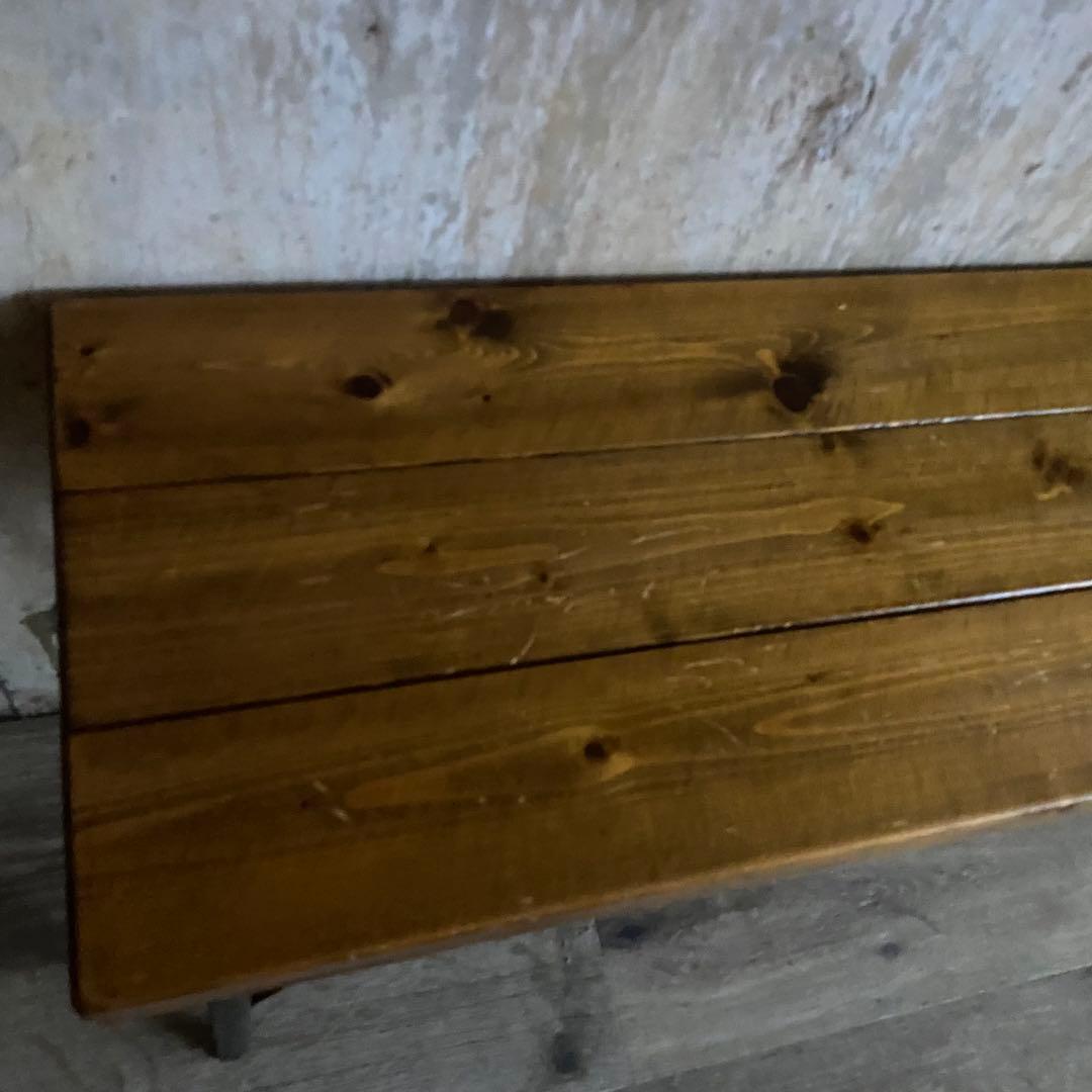 インダストリアル　ベンチ　長椅子　レトロ