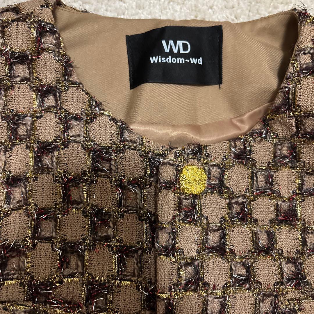 R*Y様 ALUDE アルード block pattern tweed jack