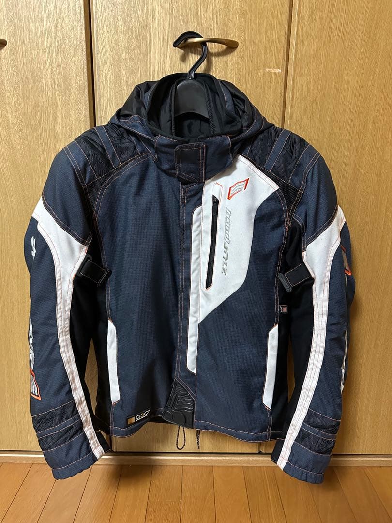HYOD バイクジャケット ネイビー Mサイズ