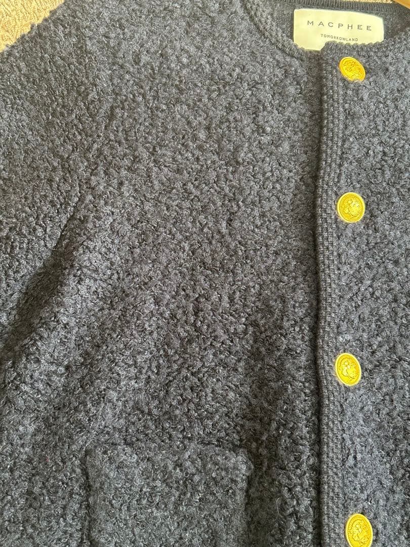 トゥモローランド　未使用　ネイビー　ショート丈　ジャケット　匿名配送