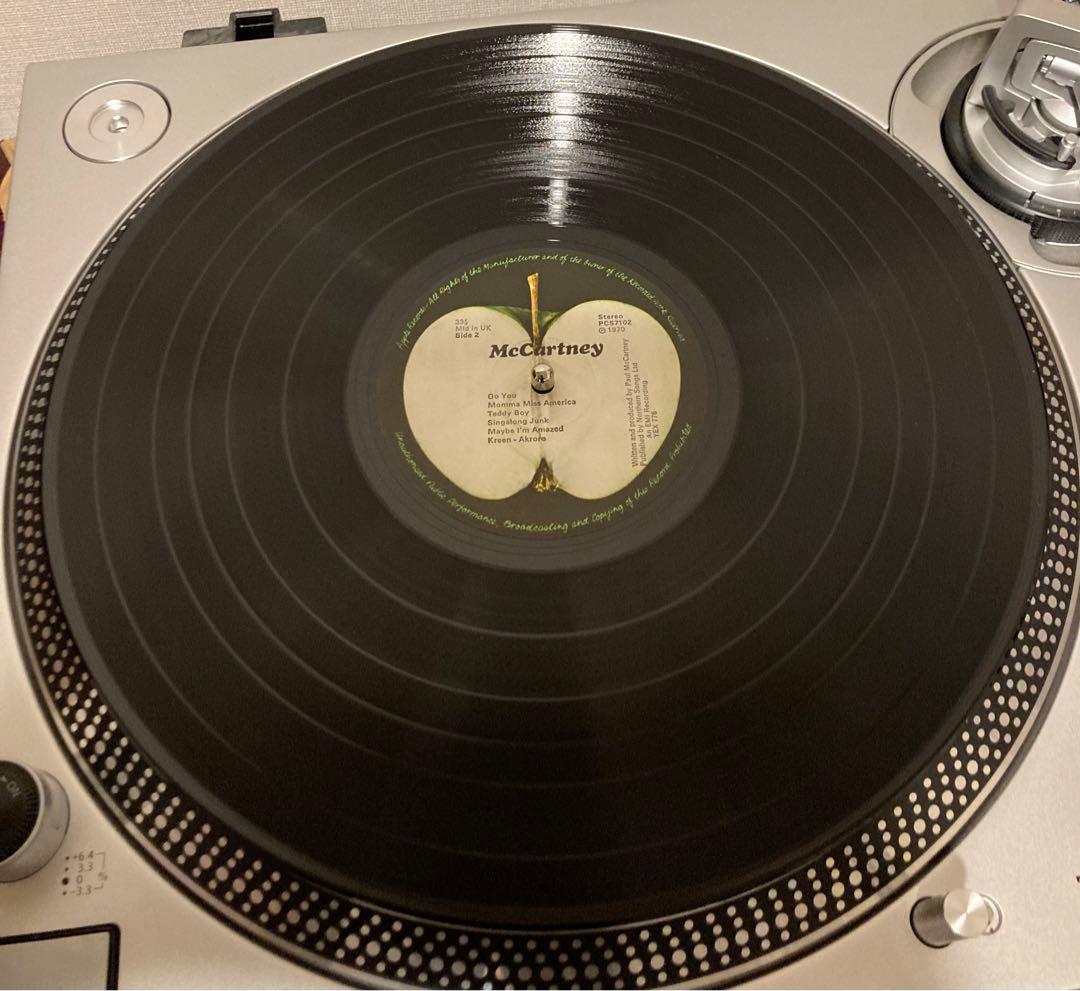 ポール・マッカートニー 「Mccartney」UKオリジナル超初期盤レコード