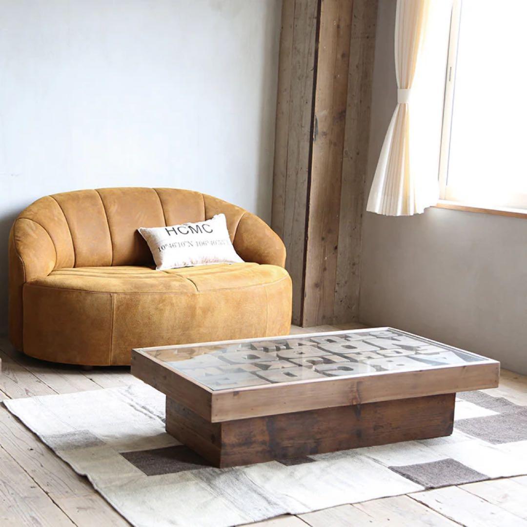 ABC木製センターテーブル