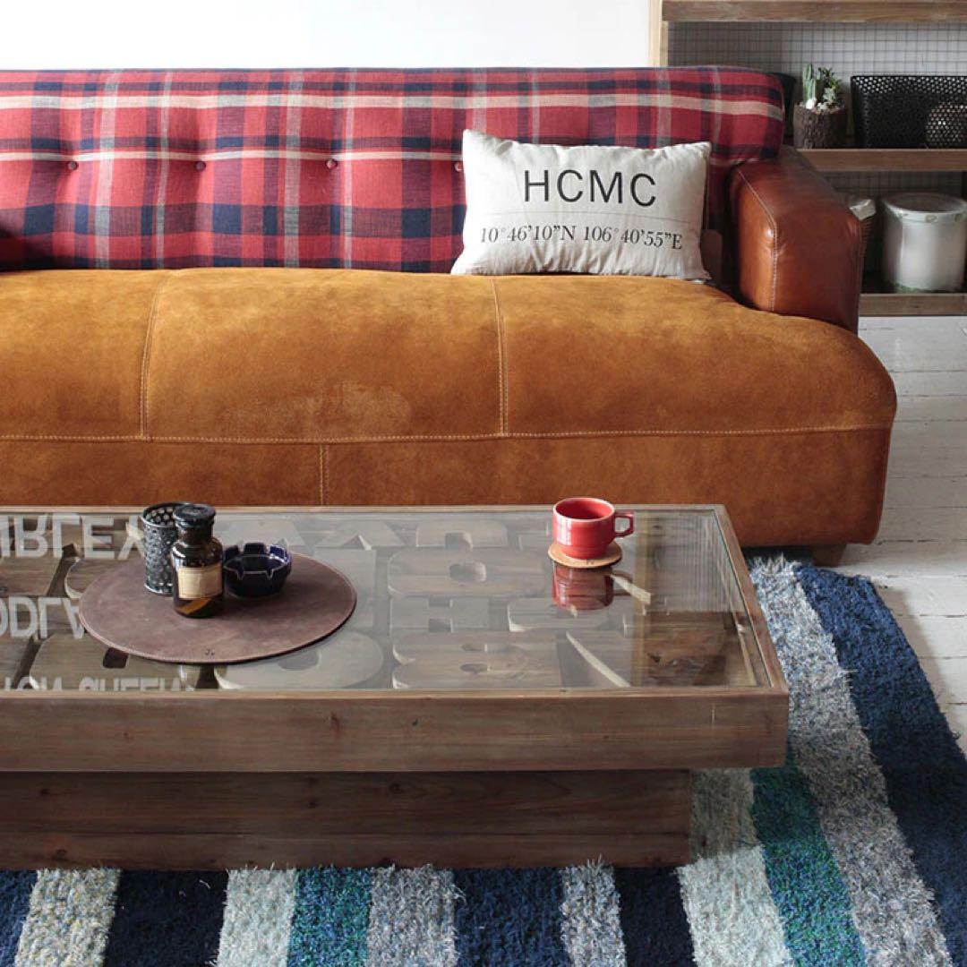 ABC木製センターテーブル