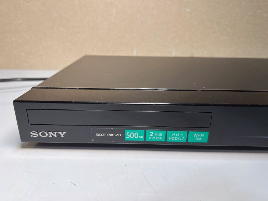 SONY ブルーレイディスクレコーダー BDZ-EW520