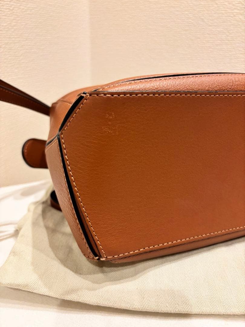 LOEWE ロエベ　パズルバッグ　スモール　タン
