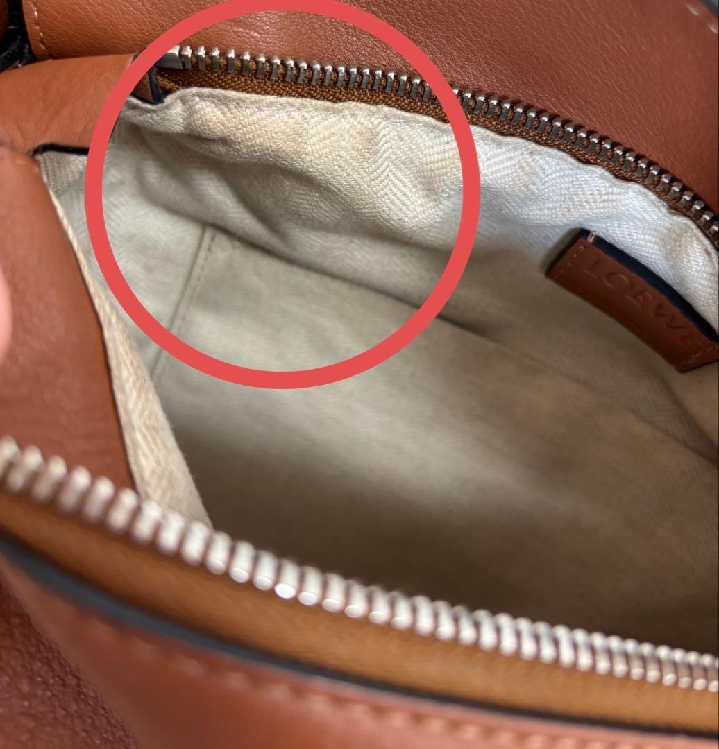 LOEWE ロエベ　パズルバッグ　スモール　タン