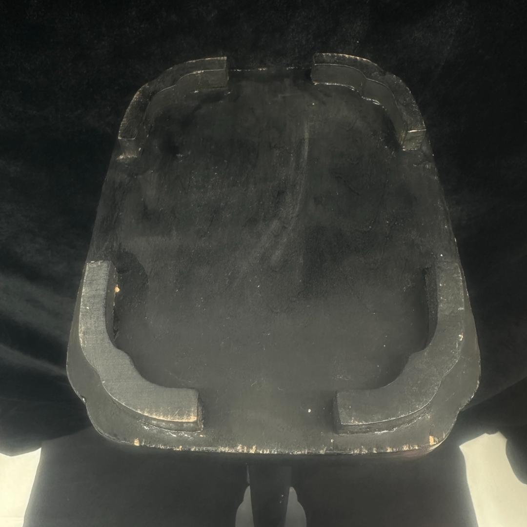 岩松紋 風情ある螺鈿 刀立て 太刀掛け