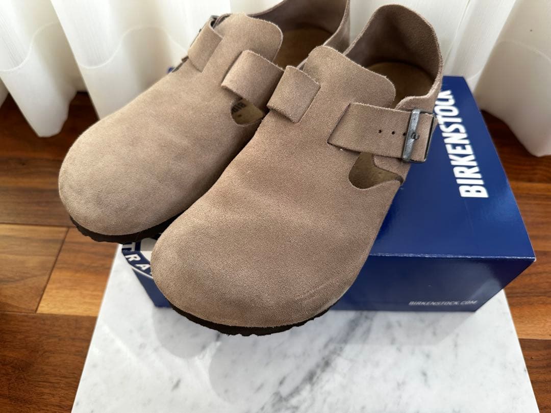 BIRKENSTOCK ベージュ ロンドン　スエード　42 27cm
