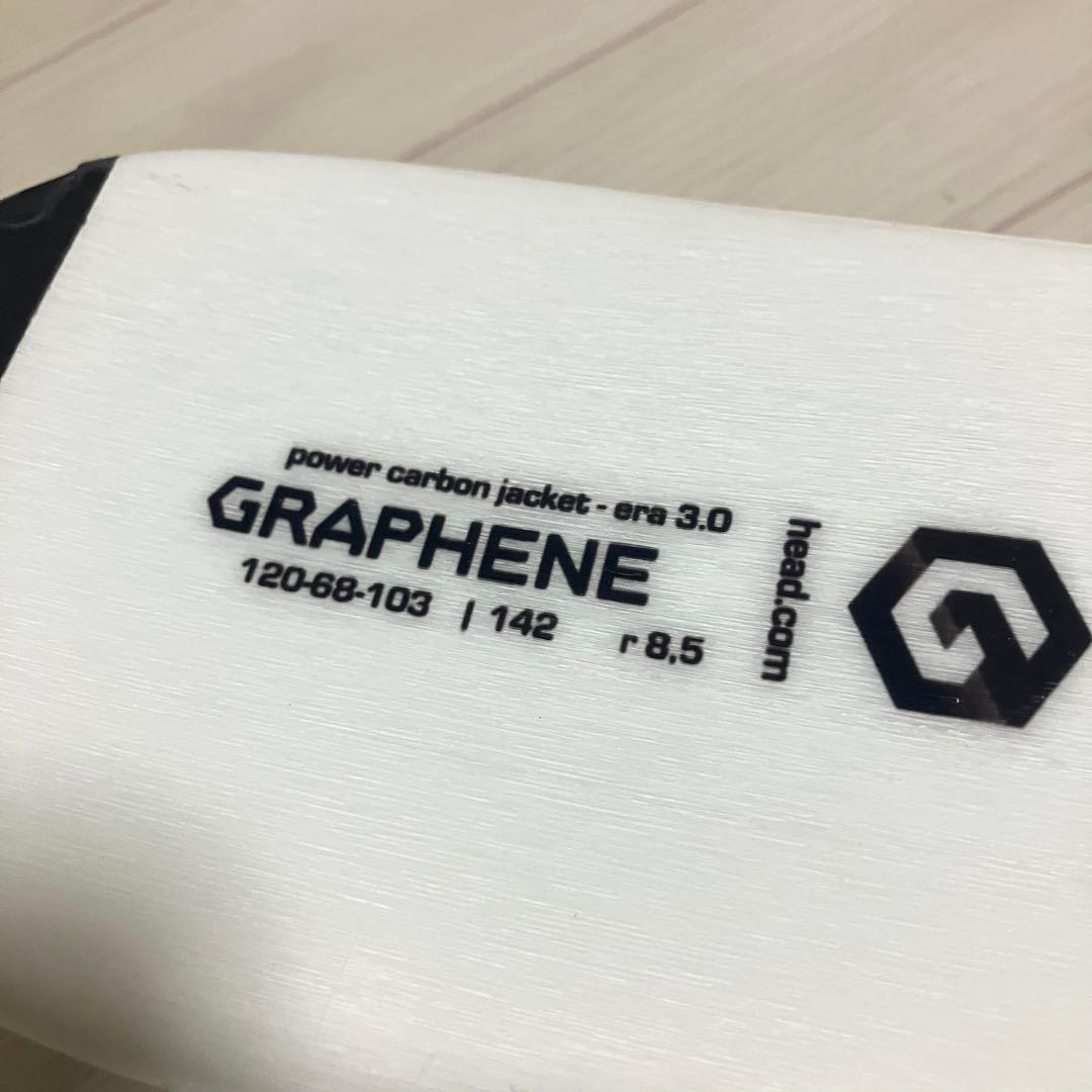 【良品】HEAD easy JOY ヘッド スキーセット142cm/ストック付