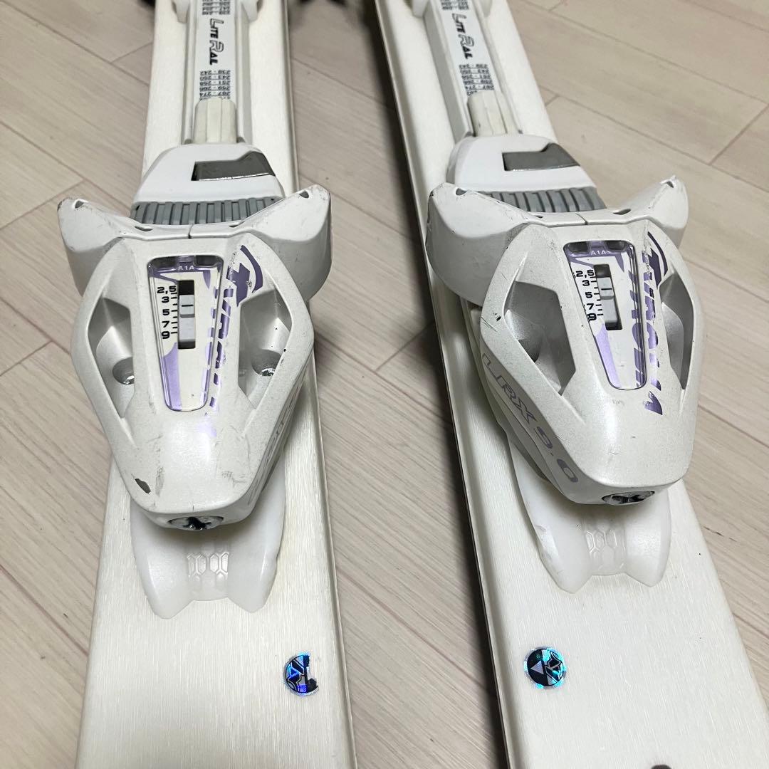 【良品】HEAD easy JOY ヘッド スキーセット142cm/ストック付