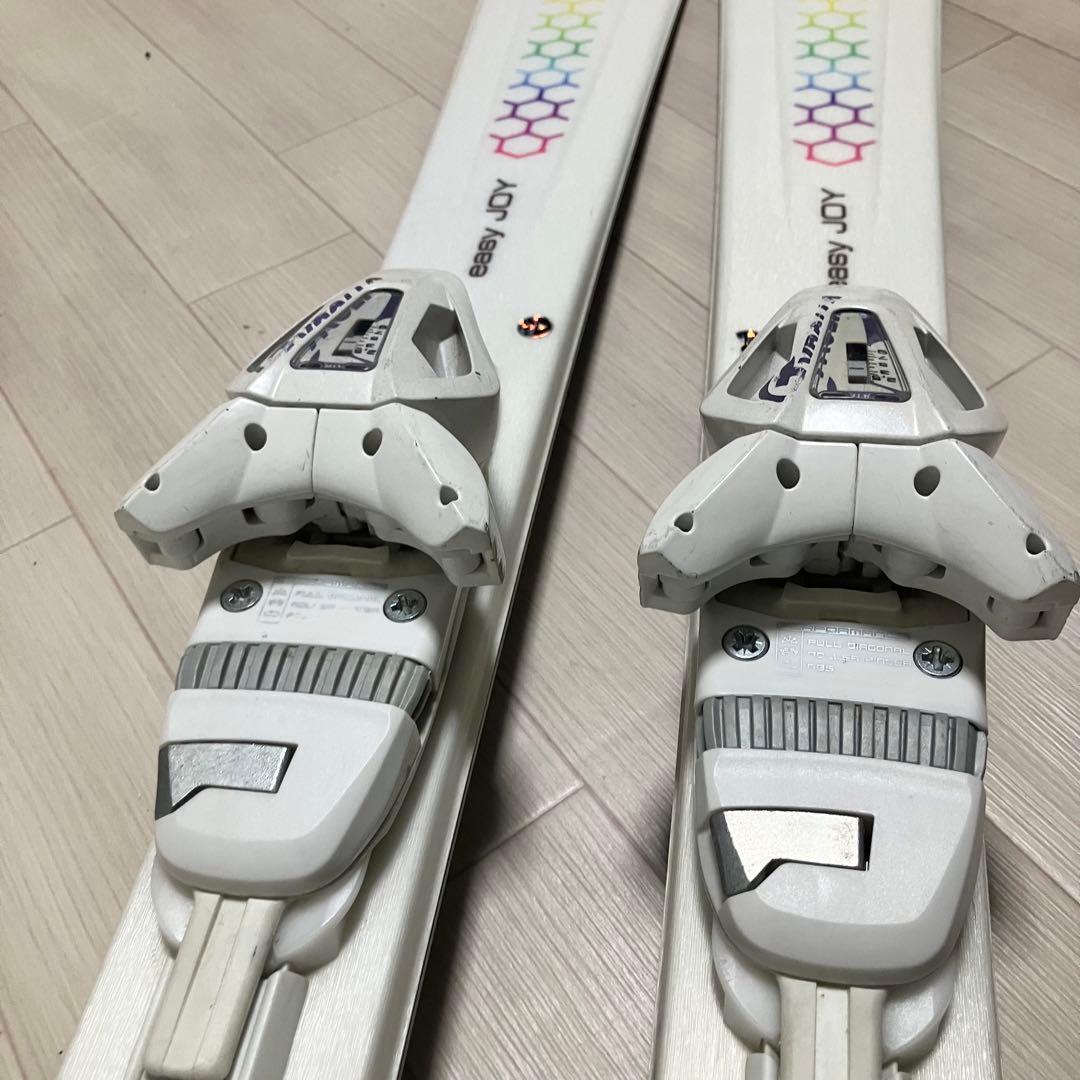 【良品】HEAD easy JOY ヘッド スキーセット142cm/ストック付