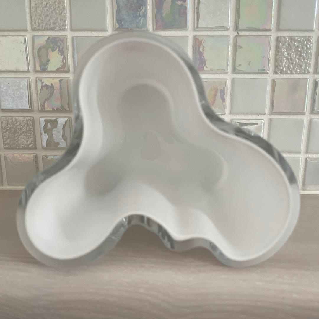 Mpico❗️ イッタラ　フラワーベース ホワイト　95mm