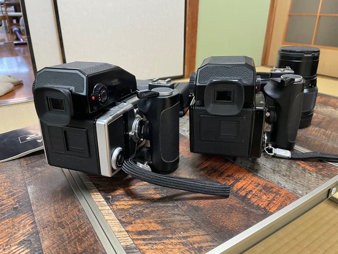 ブロニカ ETR フィルムカメラセット　２台セット