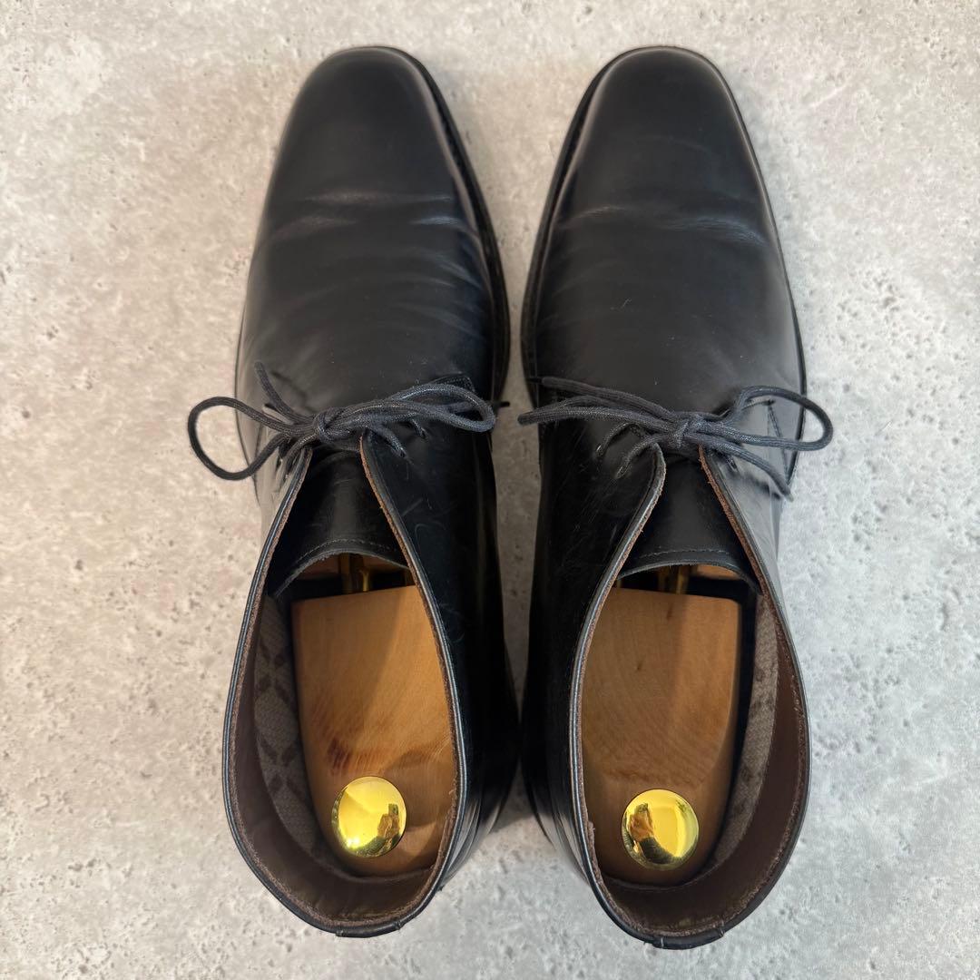 美品 REGAL リーガル ゴアテックス チャッカブーツ 27cm W498 黒