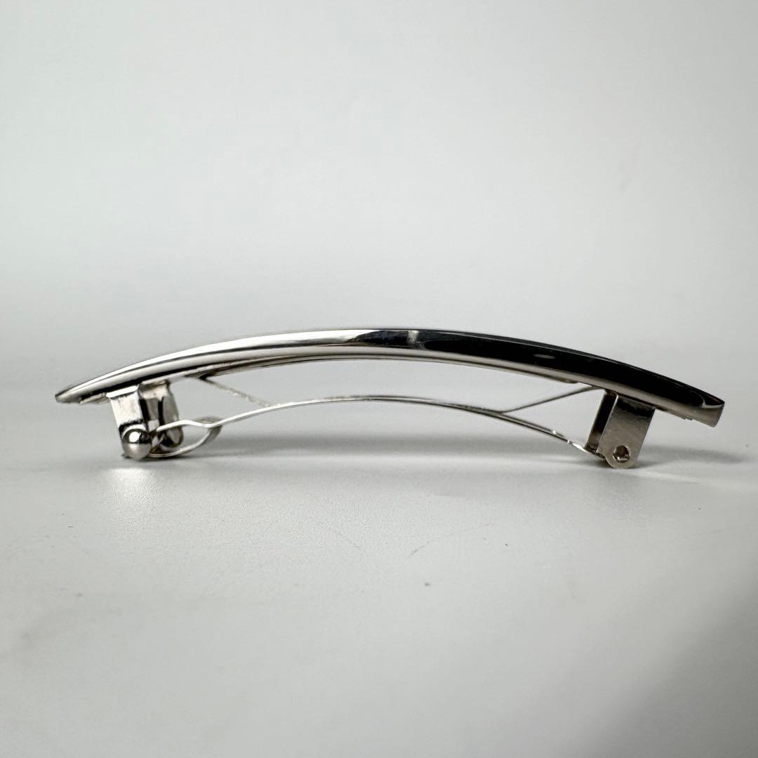 フェラガモ　バレッタ　シルバー　ヘアアクセサリー　髪留め