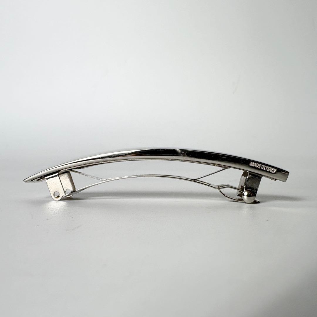 フェラガモ　バレッタ　シルバー　ヘアアクセサリー　髪留め