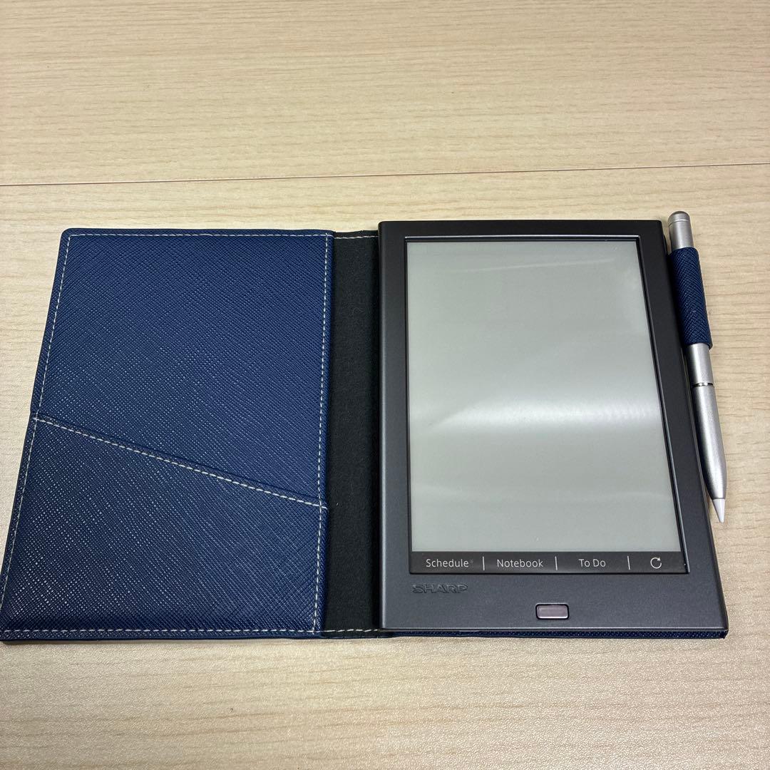 SHARP WG-PN1 電子ノート ネイビー