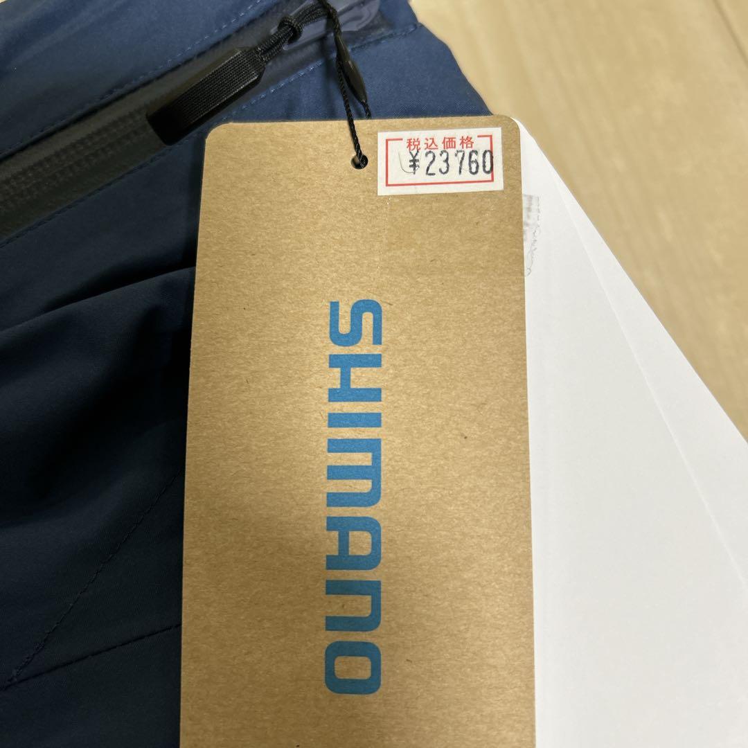 シマノ RA-023W タスクブルー Lサイズ アングラーズシェル ジャケット