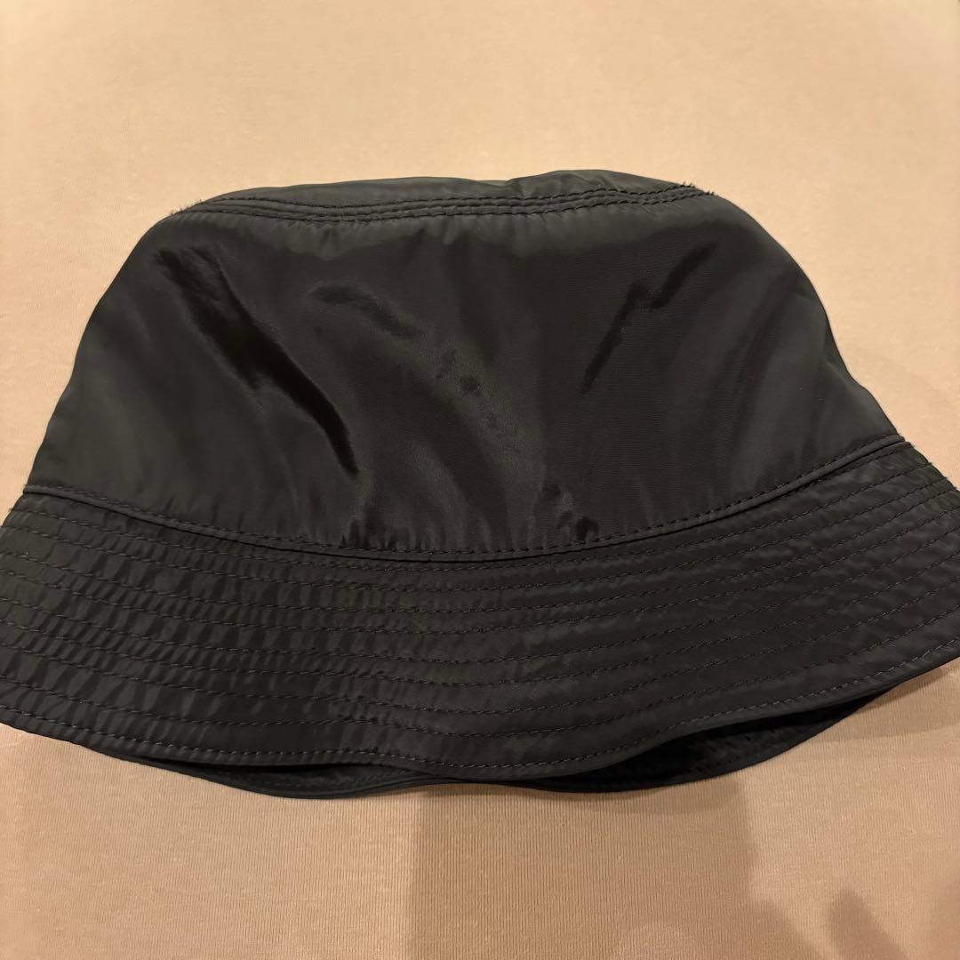 【正規品・美品】PRADA ブラック バケットハット　ユニセックス