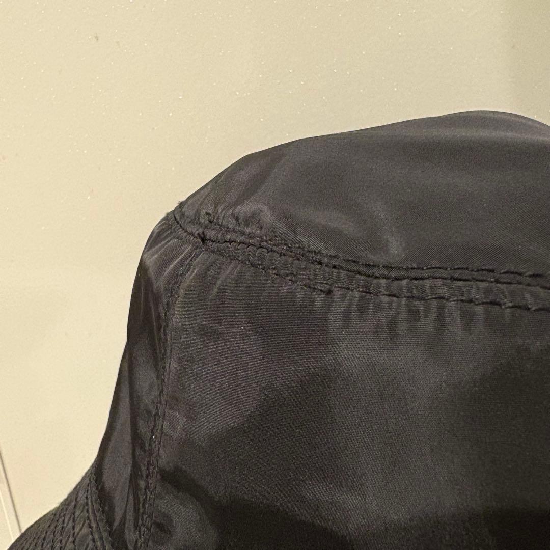 【正規品・美品】PRADA ブラック バケットハット　ユニセックス