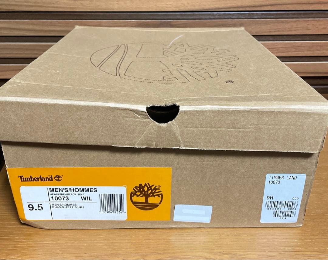 ティンバーランド プレミアム ウォータープルーフ ブーツブラック 6インチ